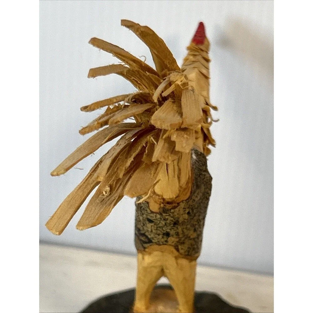 Hand Carved Wood Whittled 7